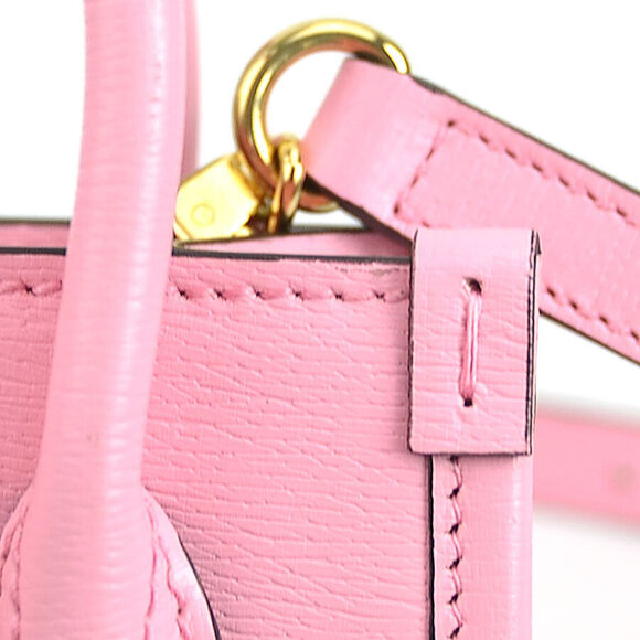 Auth Gucci Shoulder Bag Handbag Pink #160534G86B - Picture 13 of 15